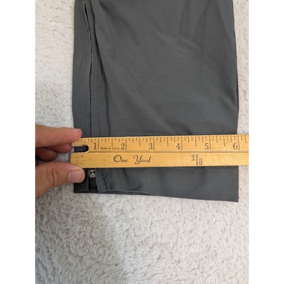 J Crew Performance Pants Mens M 30"x29" Lightweight Activewear Joggers Zip Pock - Picture 6 of 7